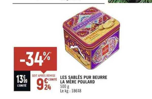 les sablés pur beurre la mère poulard