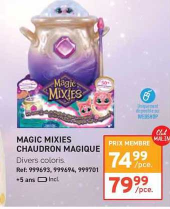 magic mixies chaudron magique