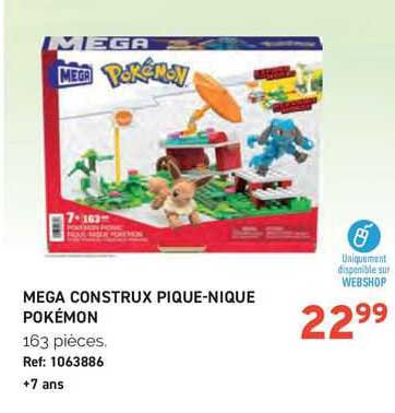 méga construx pique-nique pokémon