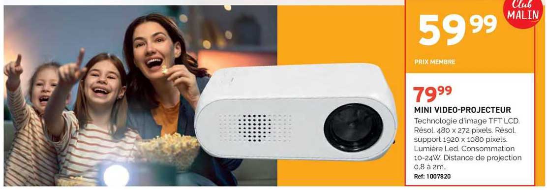 mini video-projecteur