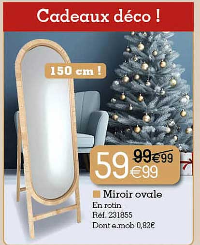 Miroir Ovale