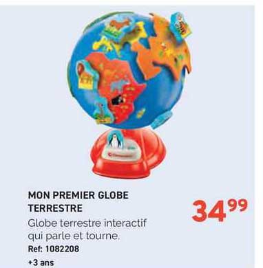 mon premier globe terrestre