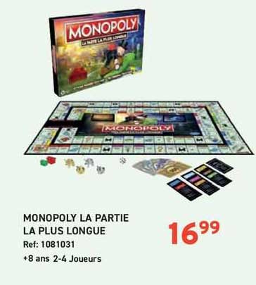 monopoly la partie la plus longue