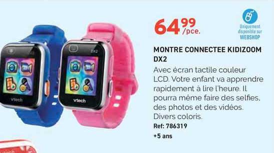 montre connectee kidizoom dx2