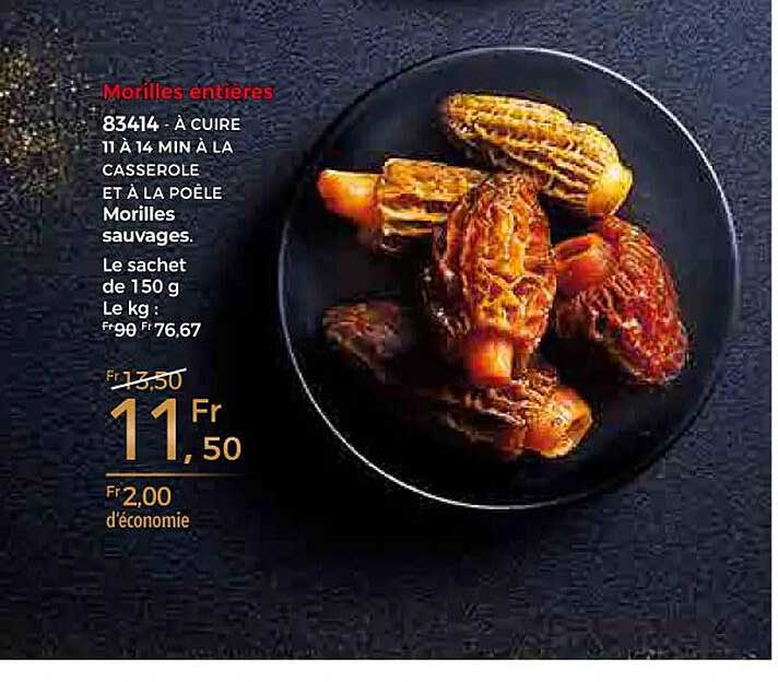 Morilles Entières
