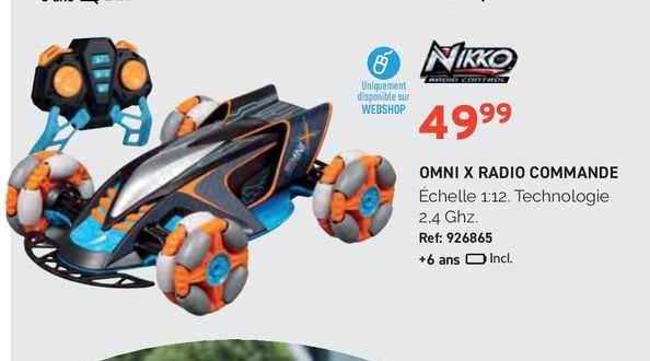 omni x radiocommandé nikko