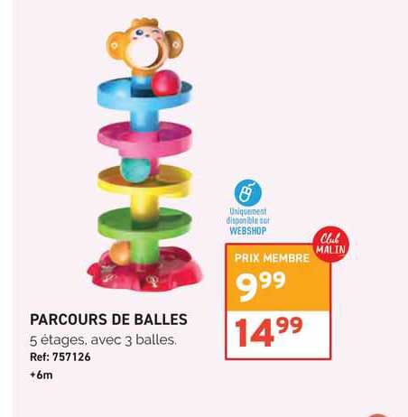 parcours de balles