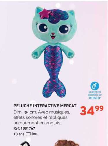 peluche interactive mercat