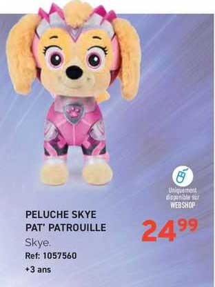 peluche skye pat' partouille