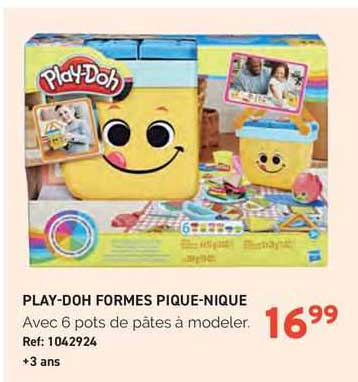 play-doh formes pique-nique