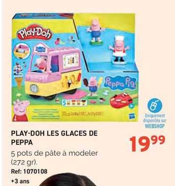 play-doh les glaces de peppa