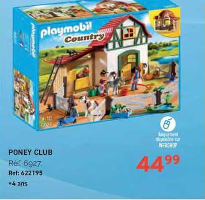 poney club playmobil