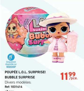 poupee l.o.l. surprise! bubble surprise