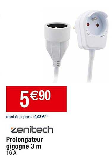 prolongateur gigogne 3 m zenitech