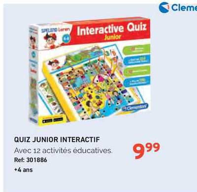 quiz junior interactif