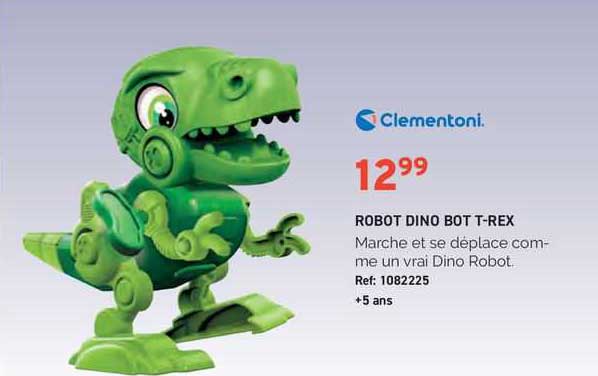 robot dino bot t-rex clementoni