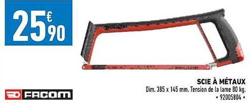 scie à métaux facom