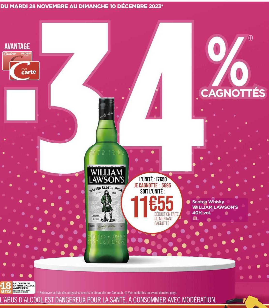 scotch whisky william lawson's