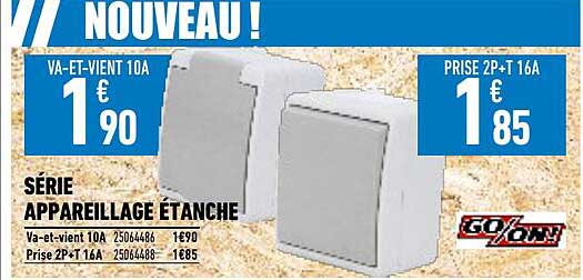 série appareillage étanche go/on!