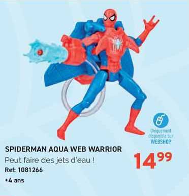 spiderman aqua web warrior