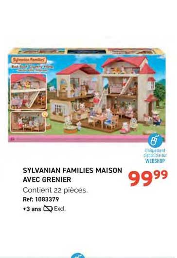 sylvanian families maison avec grenier