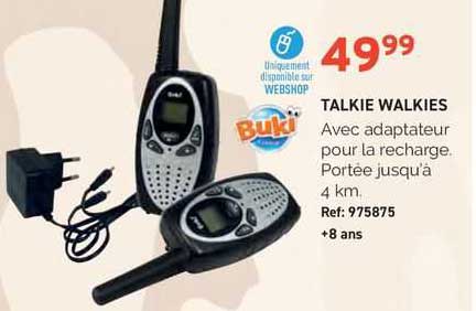 talkie walkies bukï