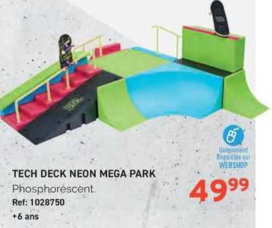 tech deck neon mega park