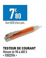 testeur de courant