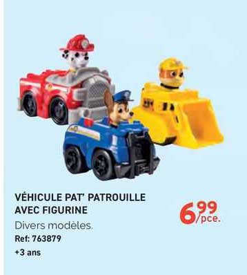 véhicule pat' patrouille avec figurine