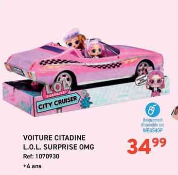 voiture citadine l.o.l. surprise omg