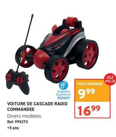 voiture de cascade radio commandee