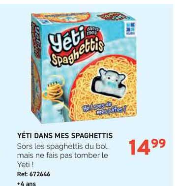 yeti dans mes spaghettis