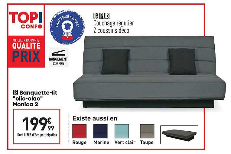 blanquette lit "clic clac" monica 2