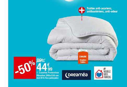 couette protection absolue 240x220 cm