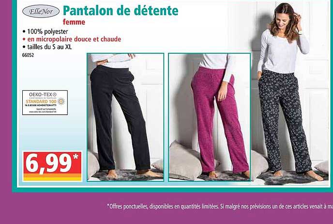 ellenor pantalon de détente