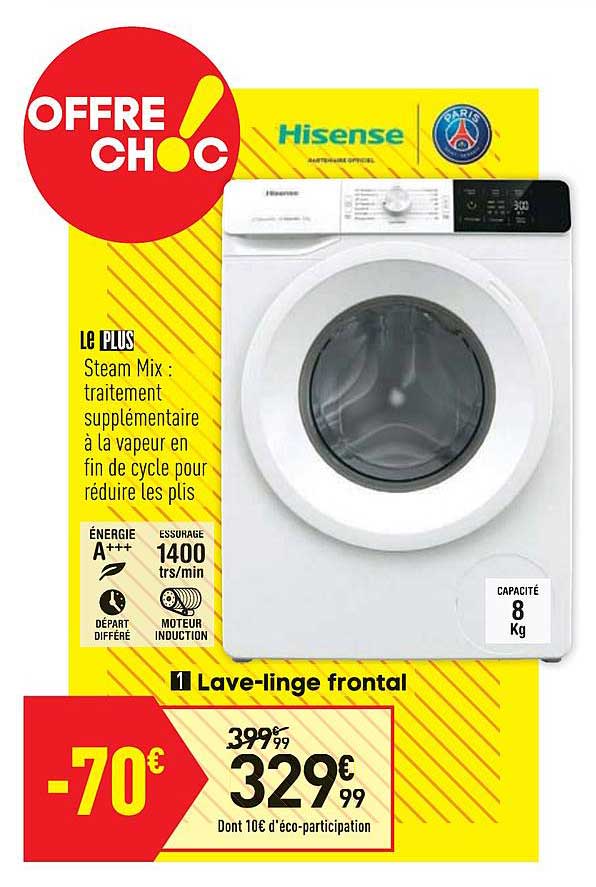 lave linge frontal
