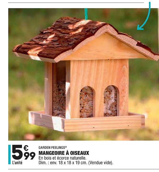 mangeoire à oiseaux garden feelings