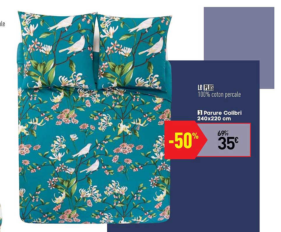 parure colibri 240x220 cm