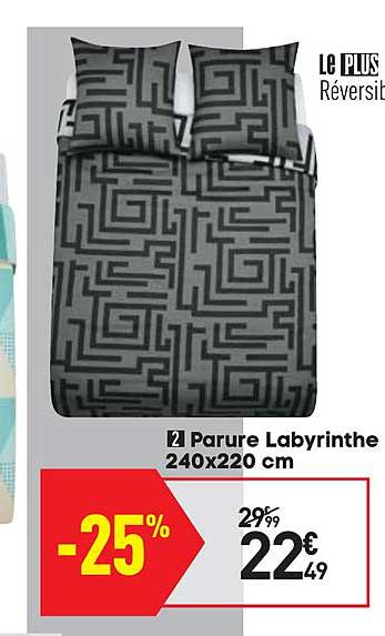 parure labyrinthe 240x220 cm