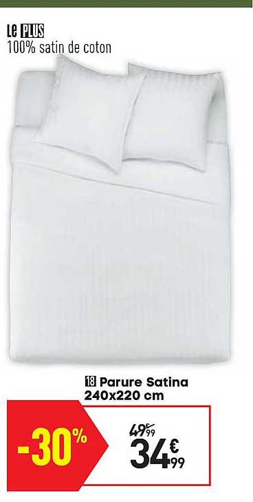 parure satina 240x220 cm