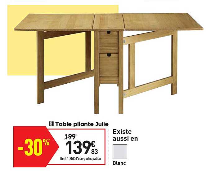 Table Pliante Julie