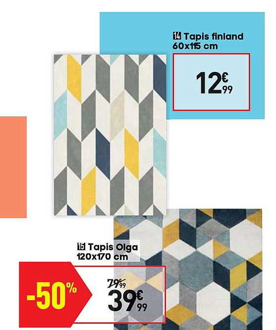 tapis olga 120x170 cm