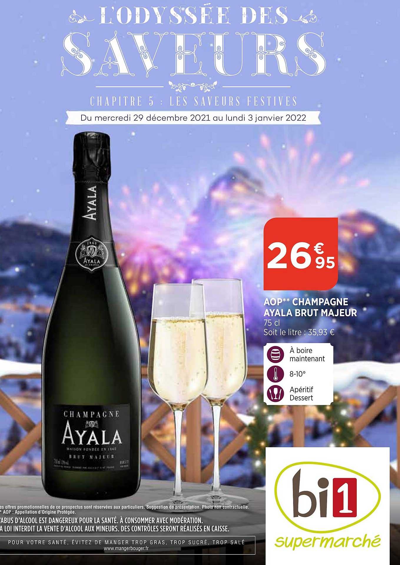 aop champagne ayala brut majeur