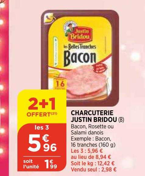 charcuterie justin bridou