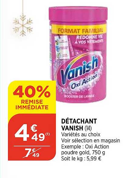 Détachant Vanish