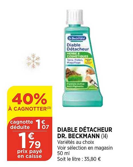 Diable Détacheur Dr. Beckmann