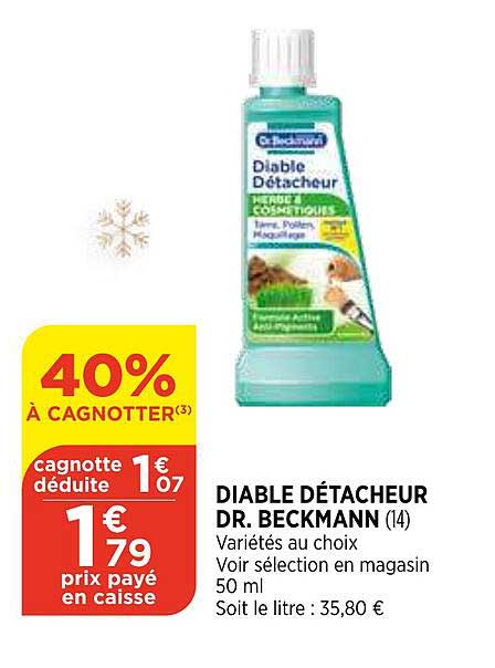 diable détacheur dr. beckmann