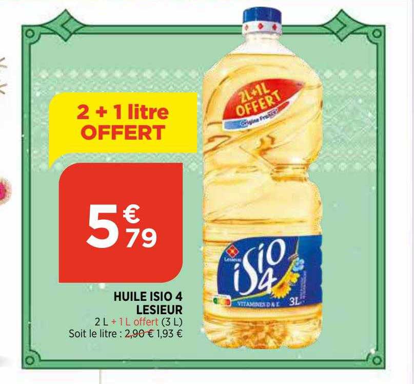 huile isio 4 lesieur