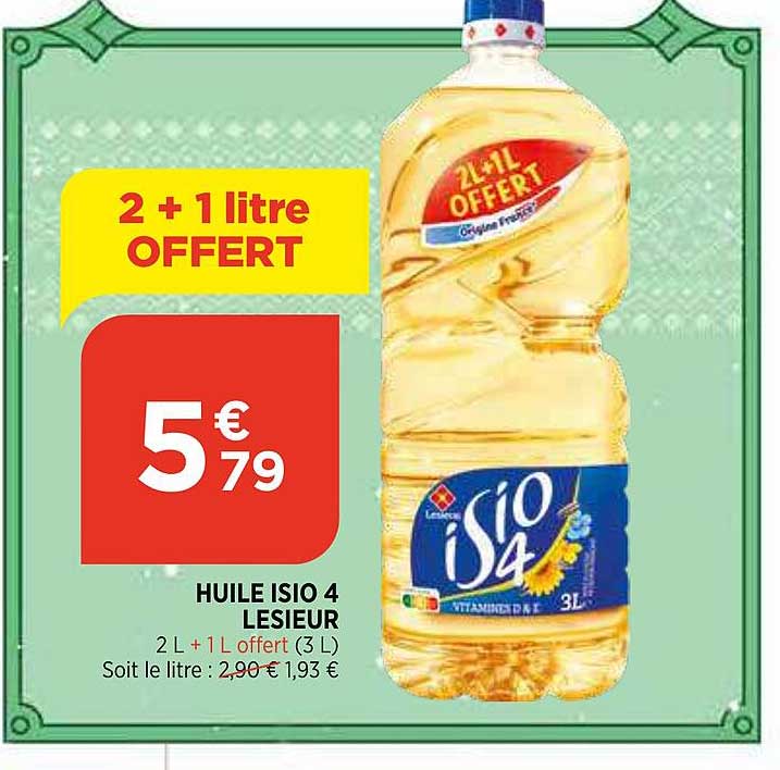 huile isio 4 lesieur