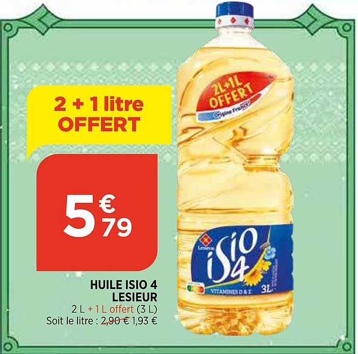 huile isio 4 lesieur